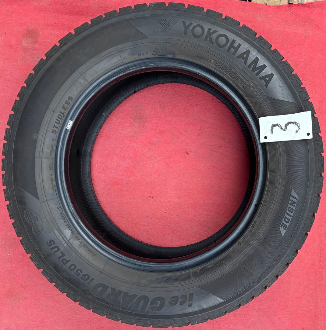 バリ山横浜スタッドレスタイヤ。4本のみ販売です。215/65R16 IG50