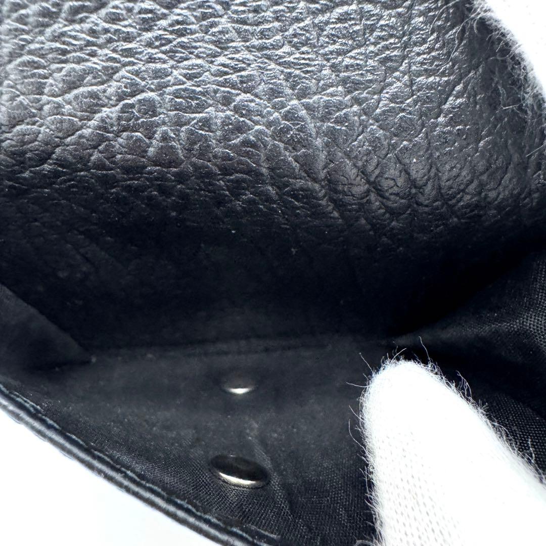 超美品☆マルジェラ 4ステッチ 二つ折り財布 バイフォールド ポッパーウォレット