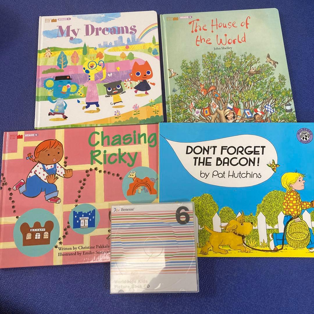 ワールドワイドキッズ　読み聞かせセット　英語絵本　知育　幼児教育　CD