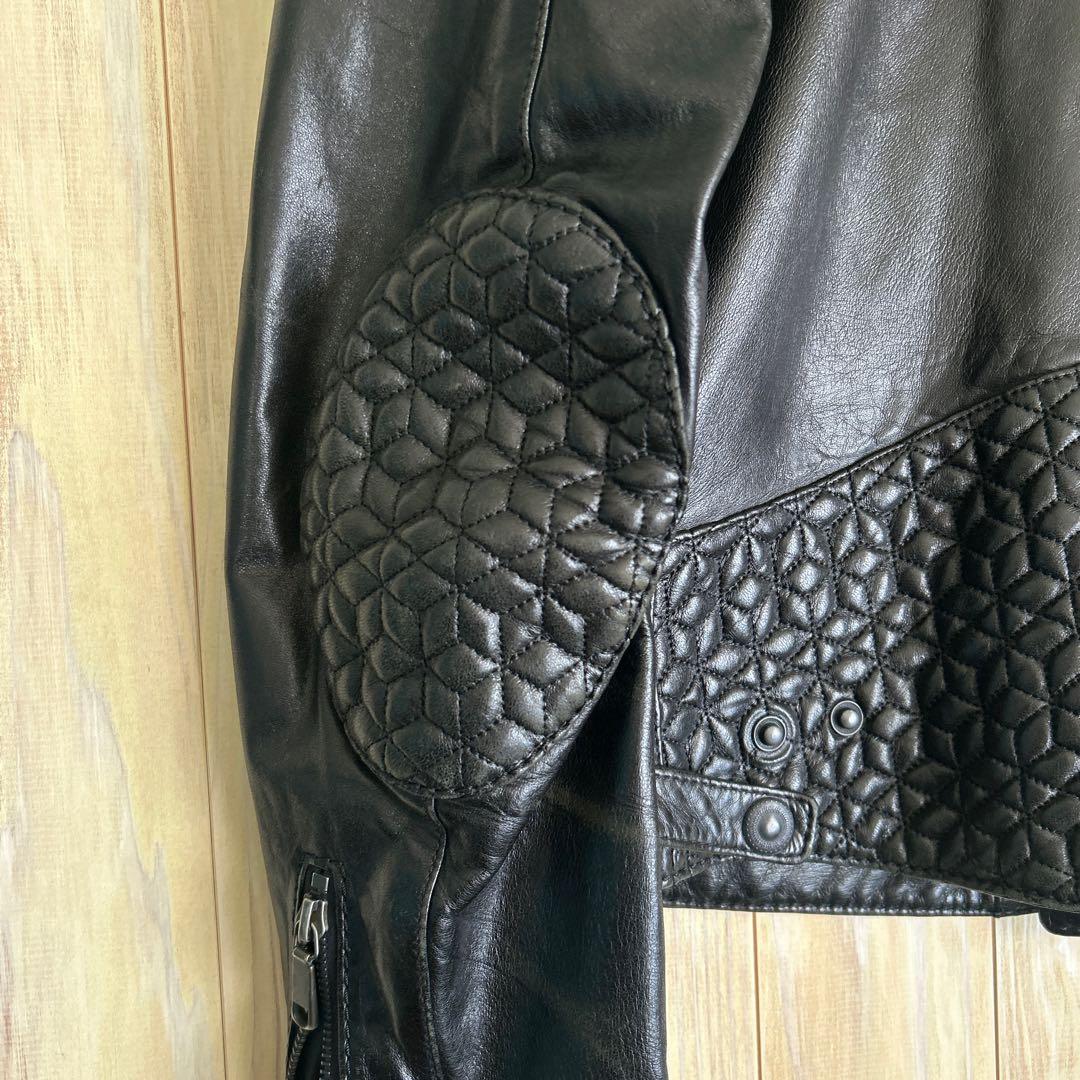 SANTACROCEサンタクローチェ　エストネーションレザーライダース　A18