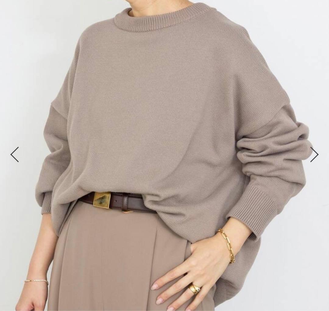 ドゥーズィエムクラス　25SS ベーシックニット　EVERYDAY I LIKE