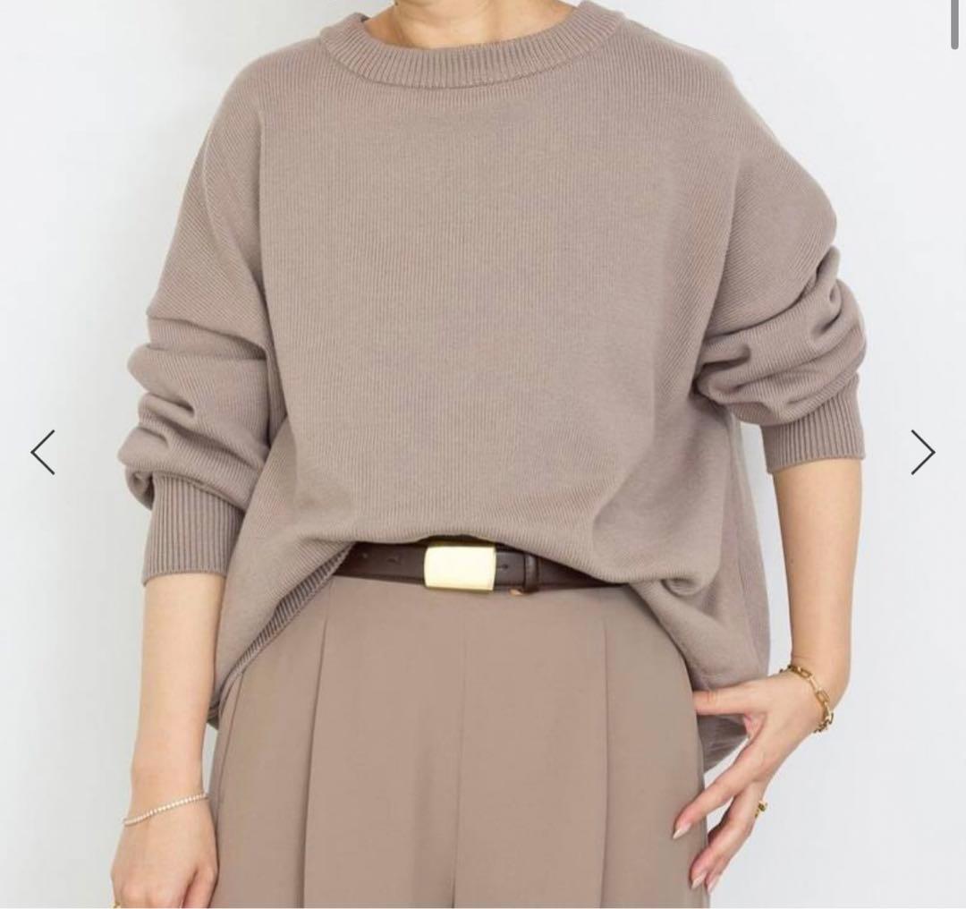 ドゥーズィエムクラス　25SS ベーシックニット　EVERYDAY I LIKE