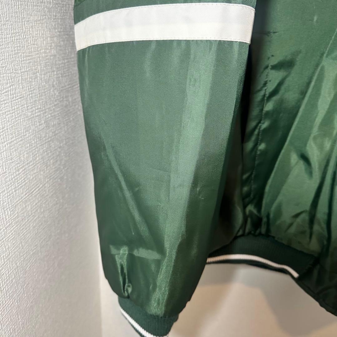 NY ジェッツJETS フード付きダウンジャケット NFL ゴッサムグリーン
