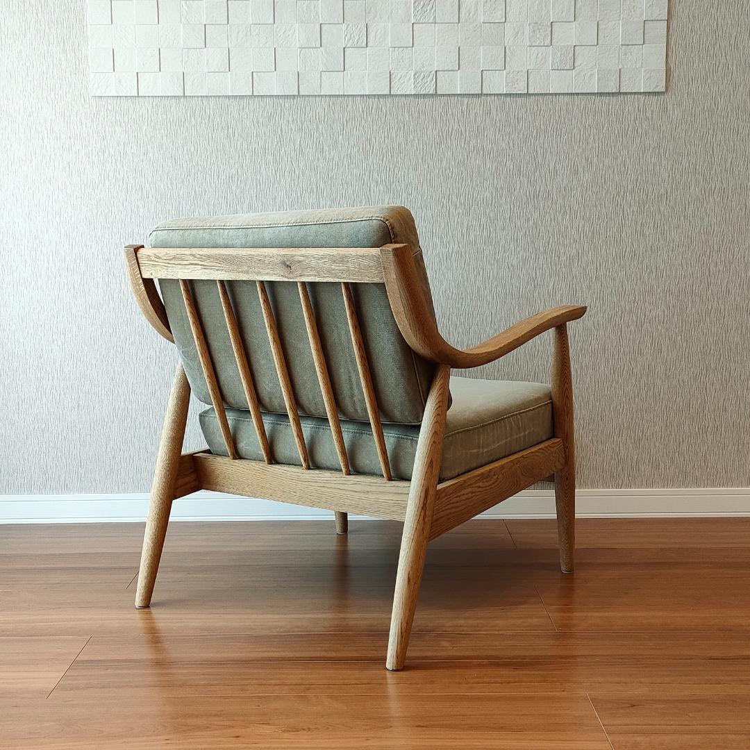 関家具　ヴィンテージ　アームチェア　アルネ　ラウンジチェア①