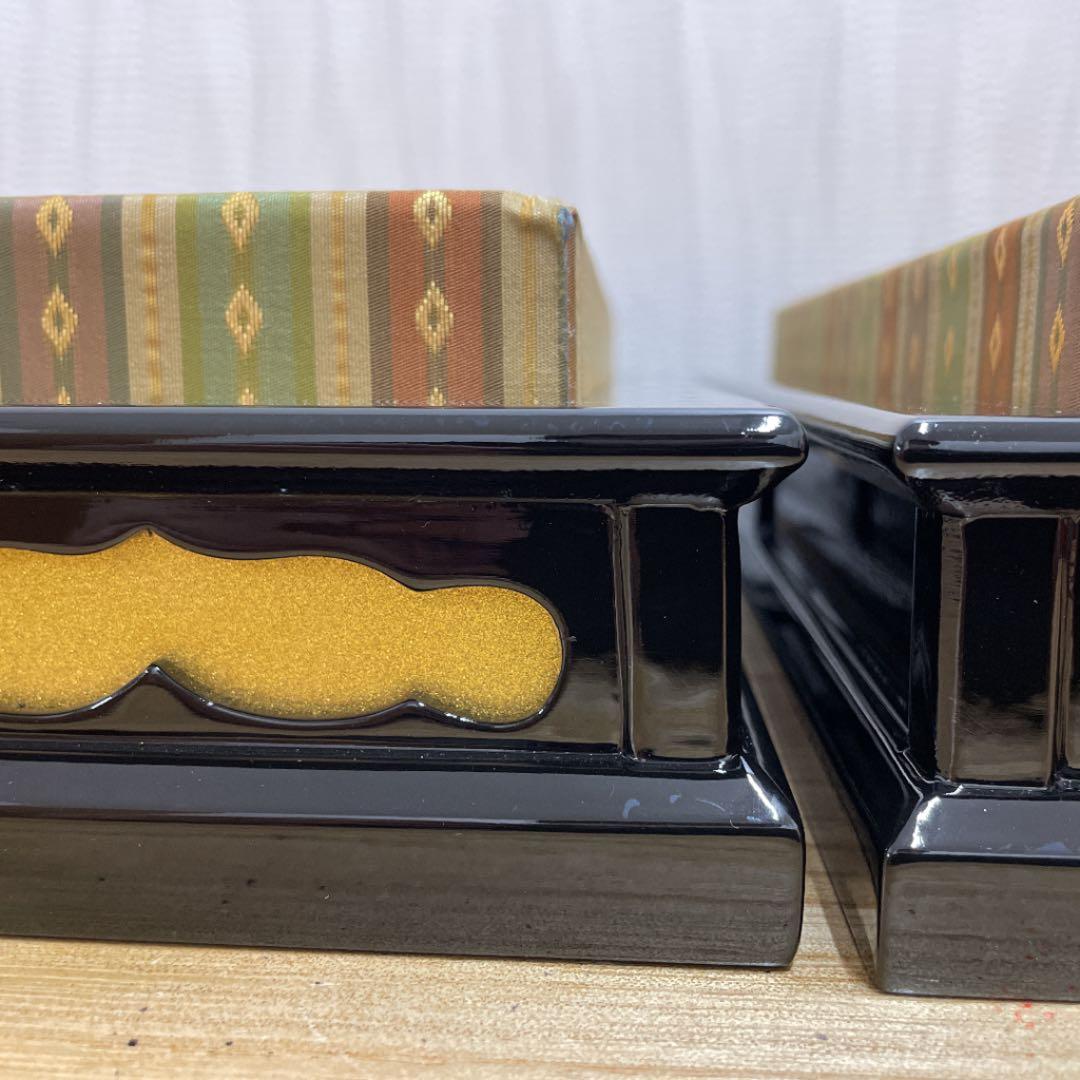 雛人形　桃の節句　親王台 高見倉黒