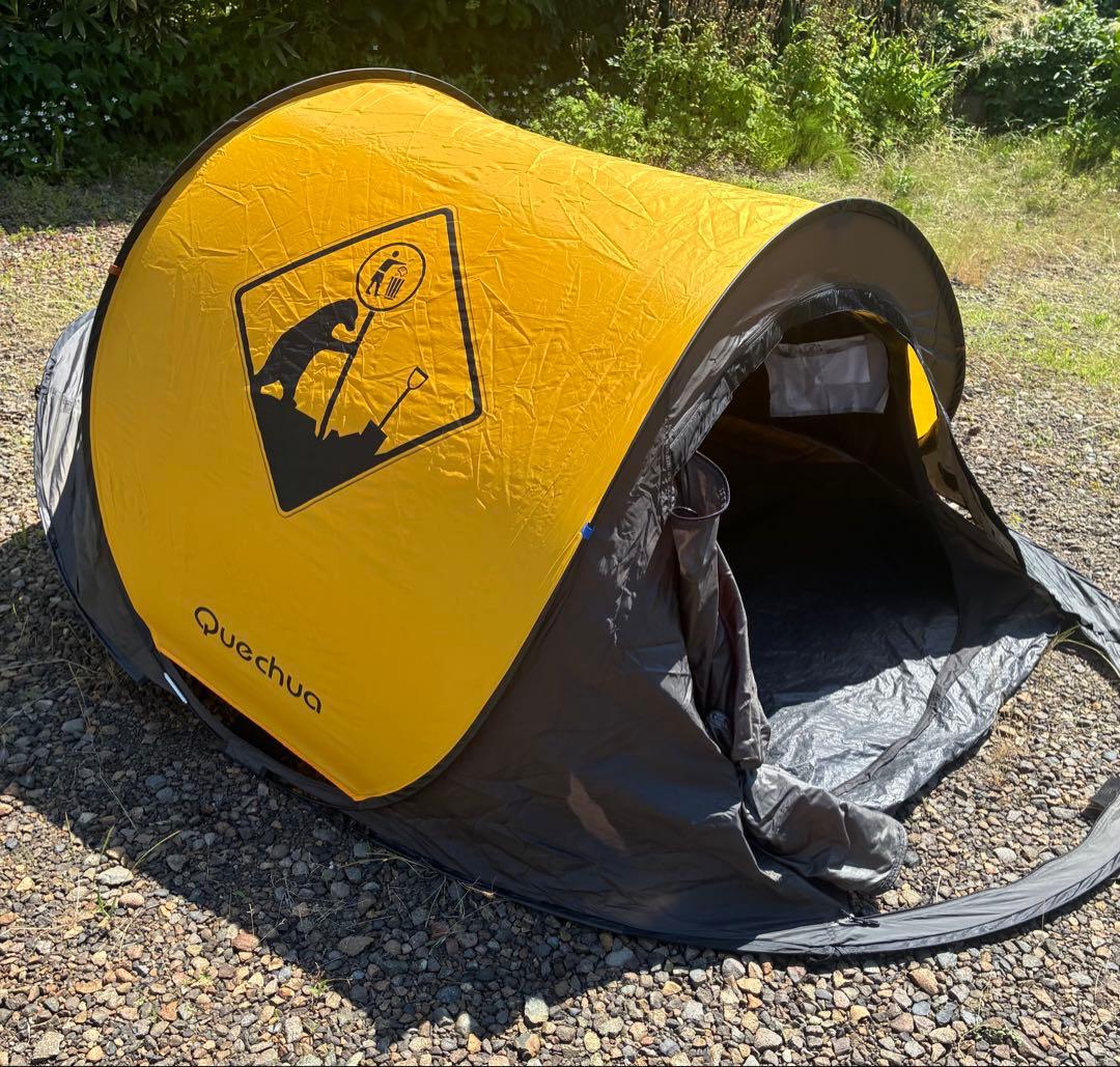 k*r様 ケシュア(Quechua)ポップアップキャンプテント2人用