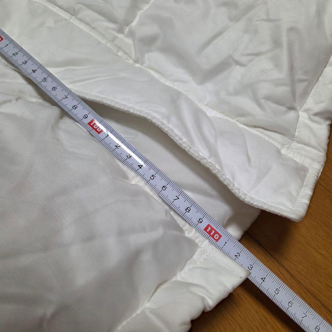 極美品　Nike ホワイト ベンチコート　ロングダウンジャケットLサイズ