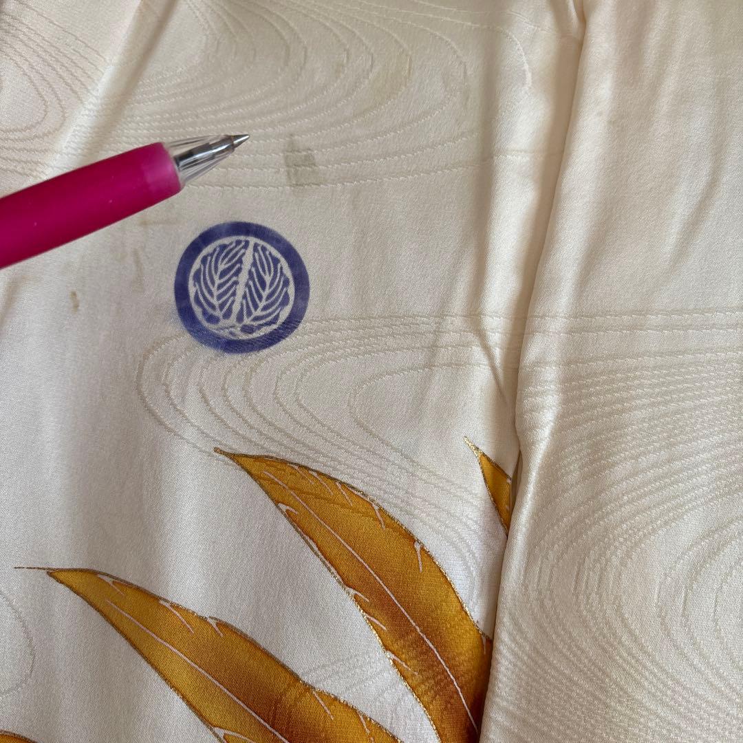 No.1 男の子　お祝い着 正絹　絞り着物　長襦袢 七五三