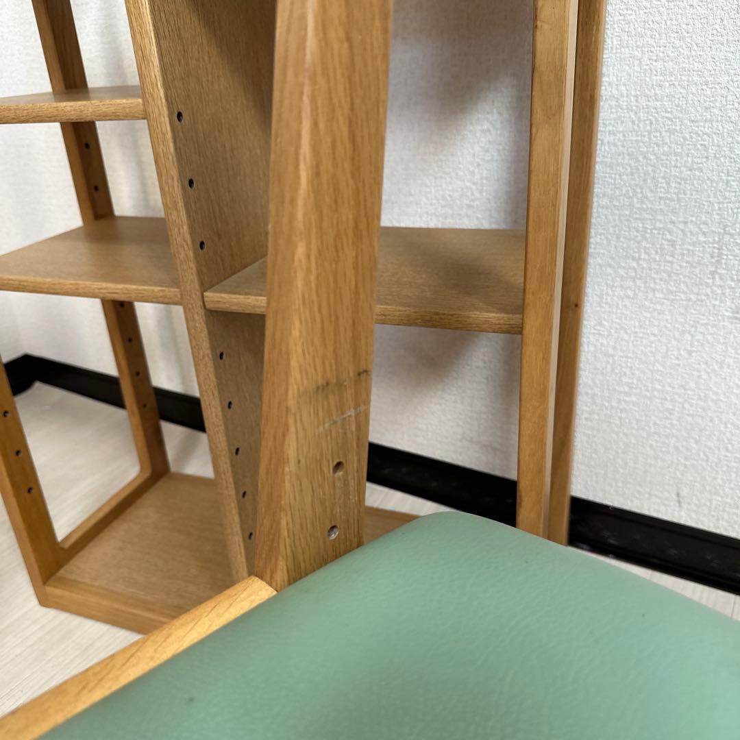 浜本工芸 8000デスクユニット（学習机、書棚、ワゴン、椅子）セット i1※