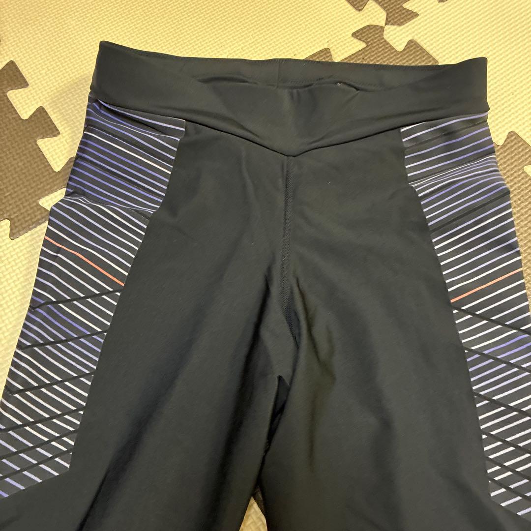 CW-X HPO-699メンズスポーツタイツ　ブラック/ネイビー　Mサイズ