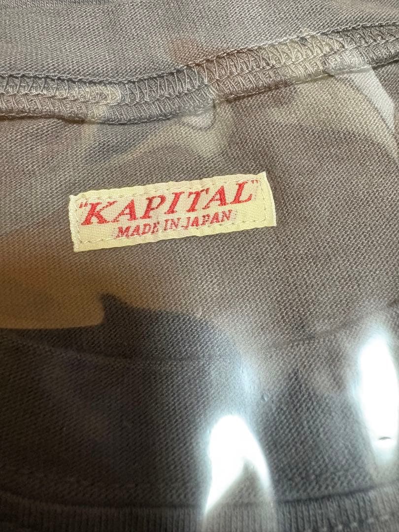KAPITAL 20 天竺クルーT BUSTER PECKISHBOWYpt