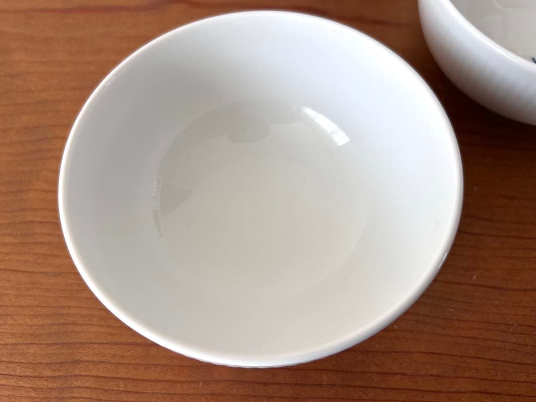 ボウル　13cm 3個　プレイン　メガ　ホワイト