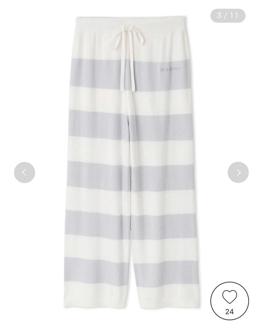 gelato pique ルームウェア3点セット