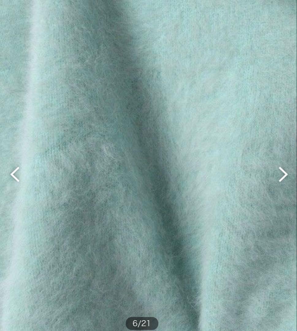 アルアバイル　ルルウィルビー ファー加工オフタートルプルオーバー