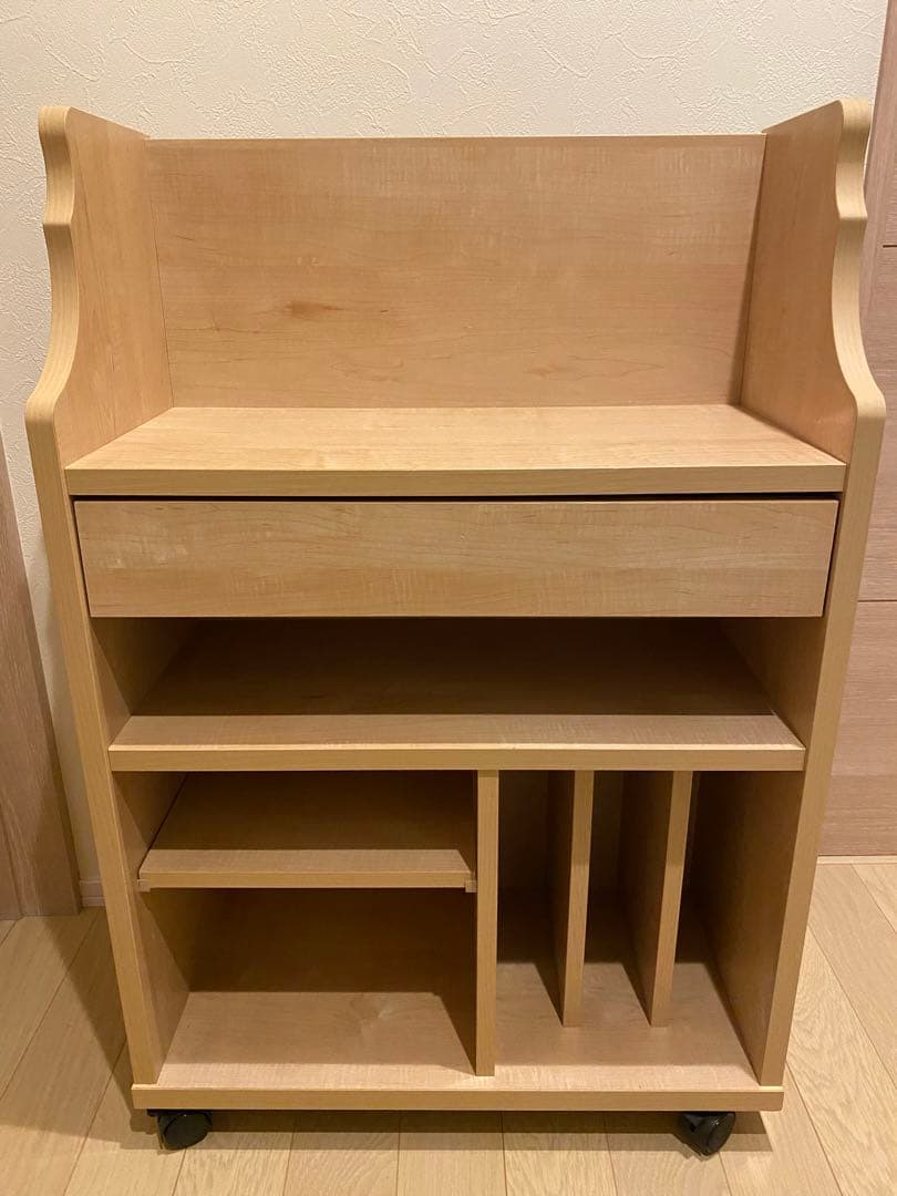 【みいこ】ランドセルラック、本棚引出付き