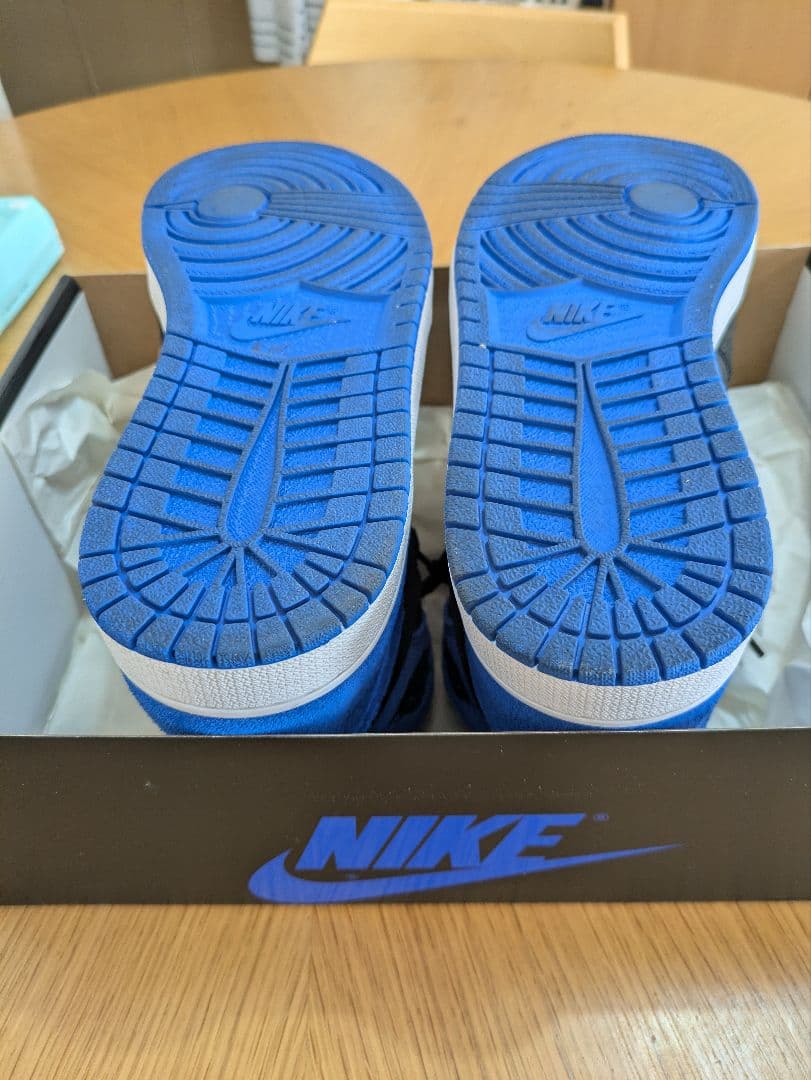 AIR JORDAN 1 RETRO HI OG 黒×青　26.5センチ