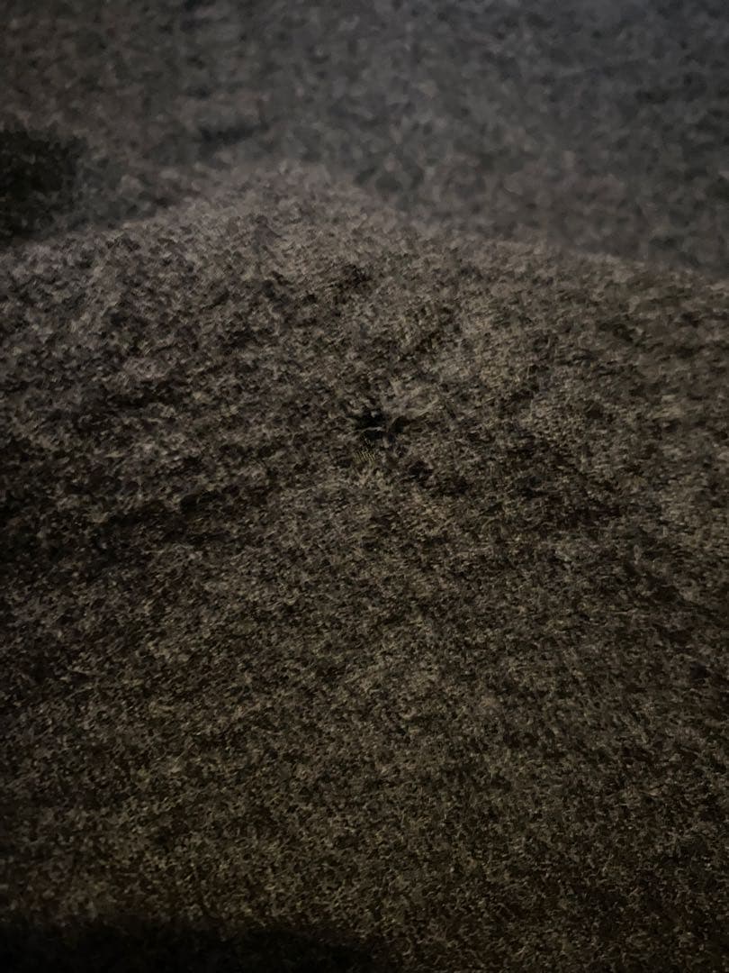 ダメージありUNDER COVER 12aw 縮絨 ウール コートギャルソン