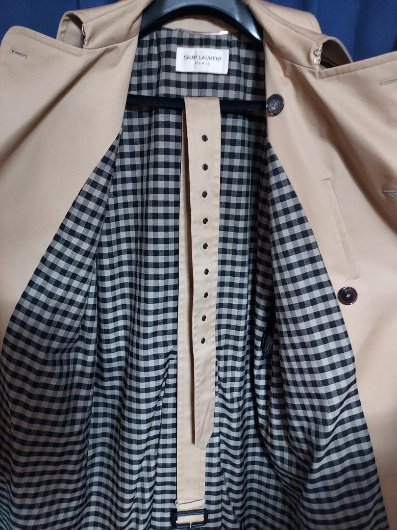 Saint Laurent Paris トレンチコート メンズ 【美品】