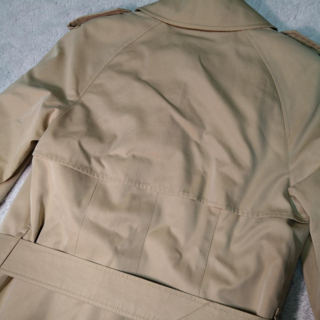 バーバリーロンドン　トレンチコート38　ステンカラーコートセット商品ノバチェック