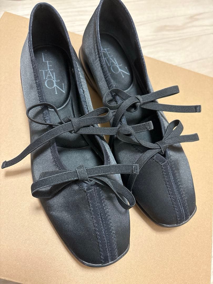 【完売】Lダブルリボンバレリーナ　ルタロン　25センチ