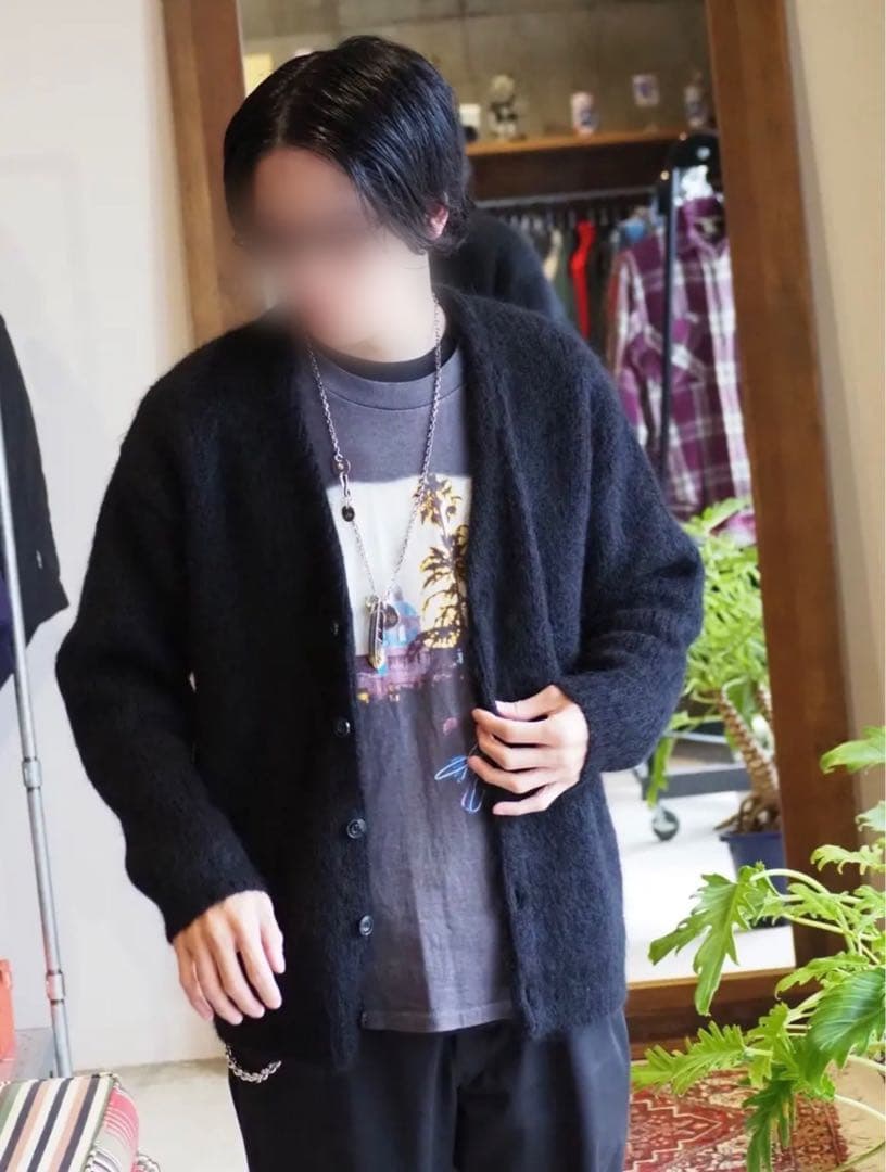 Classic Mohair Cardigan \"BISHU\"モヘアカーディガン