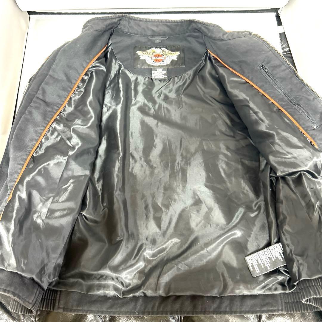 【美品】ハーレーダビットソン　レーシングジャケット　古着　ヴィンテージL