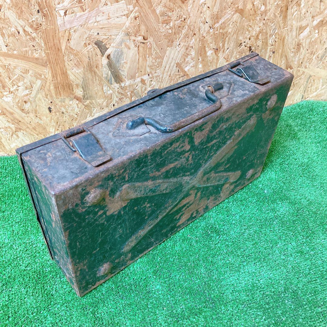 トヨタ純正工具箱 旧ロゴ 工具箱 ツールボックス 昭和レトロ 当時物