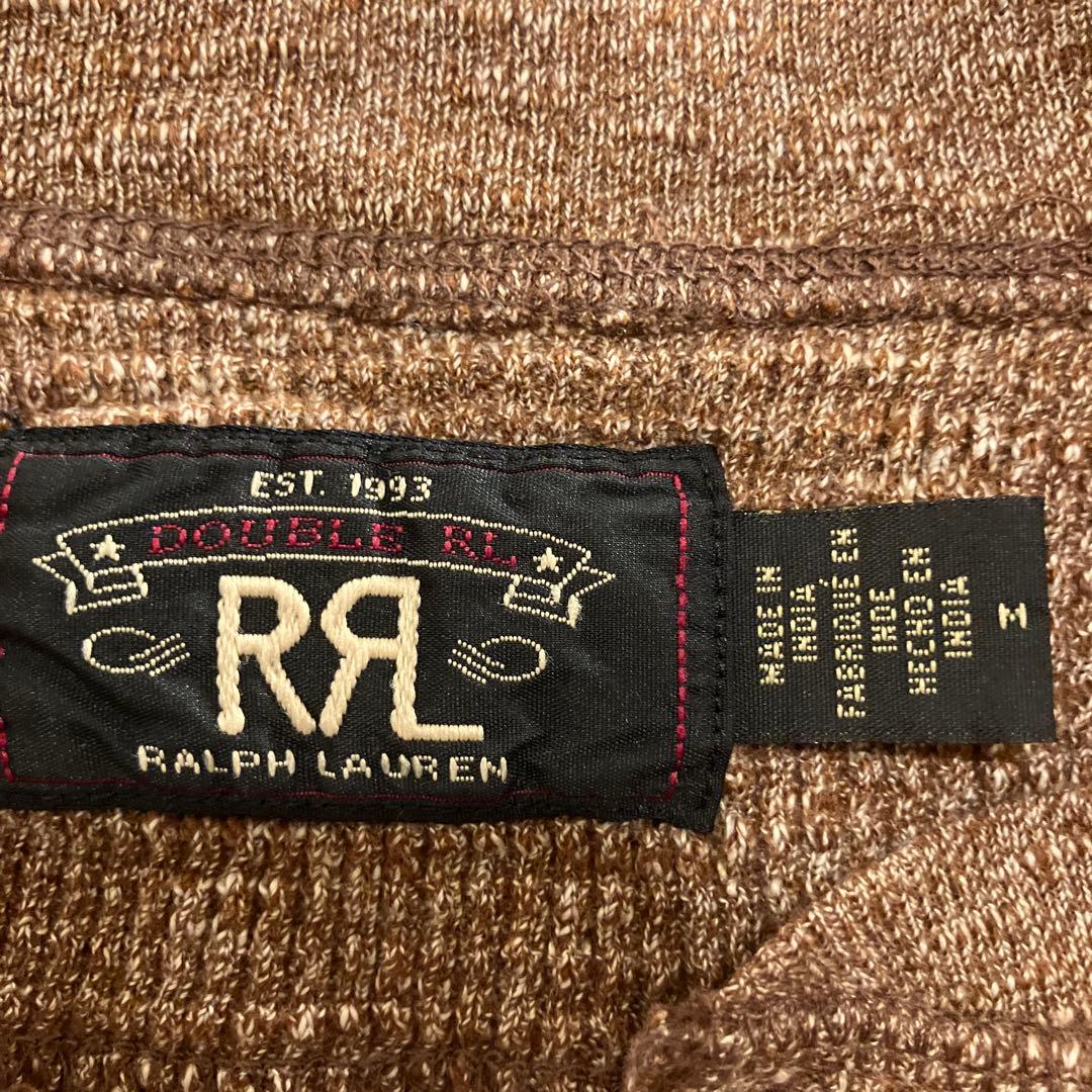 RRL ヘンリーネック　サーマルTシャツ