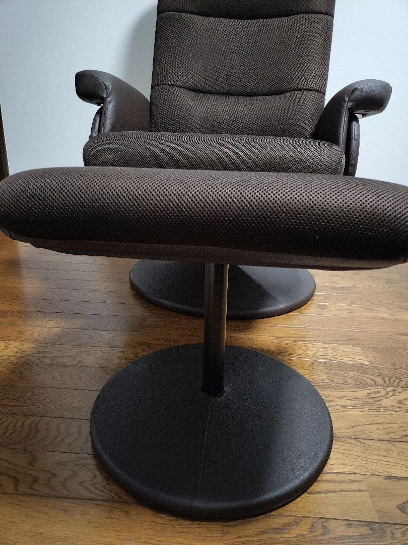 ニトリ パーソナルチェア(Dメッシュ DBR) ダークブラウン オットマン別売り