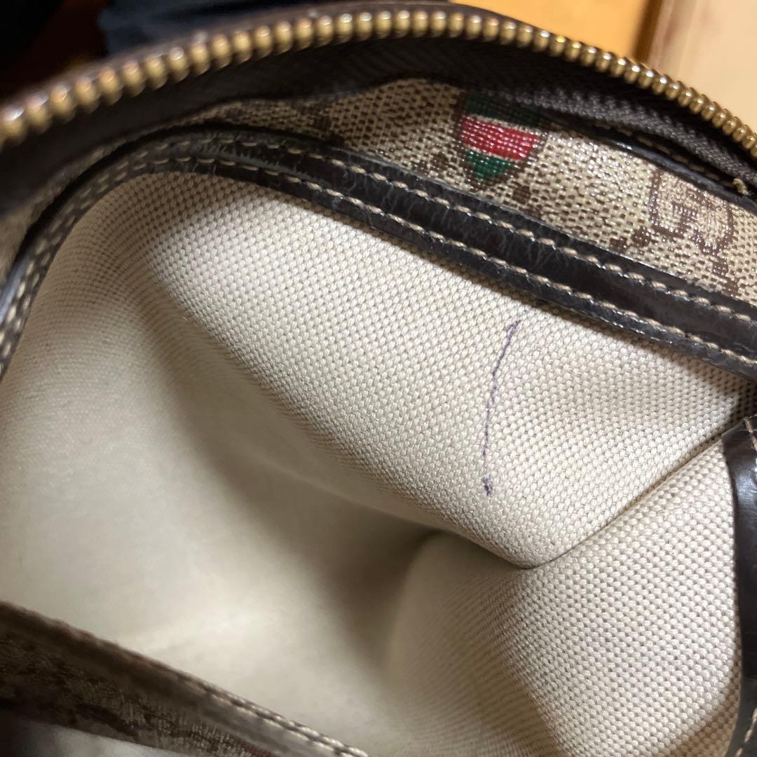 GUCCI グッチ　ハート柄　ミニボストンバッグ