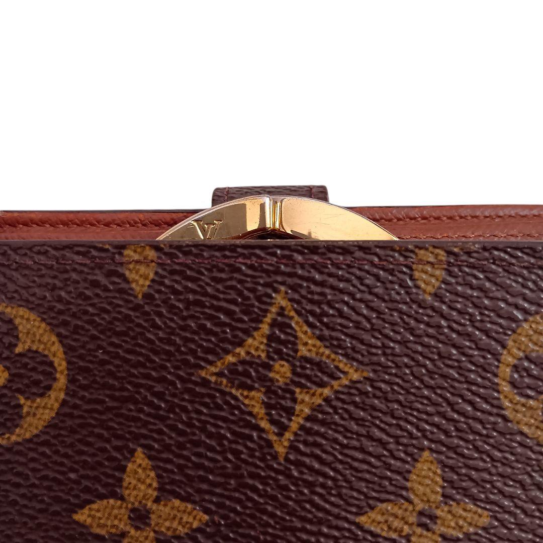 ルイヴィトン モノグラム ポルトフォイユ ヴィエノワ がま口　財布