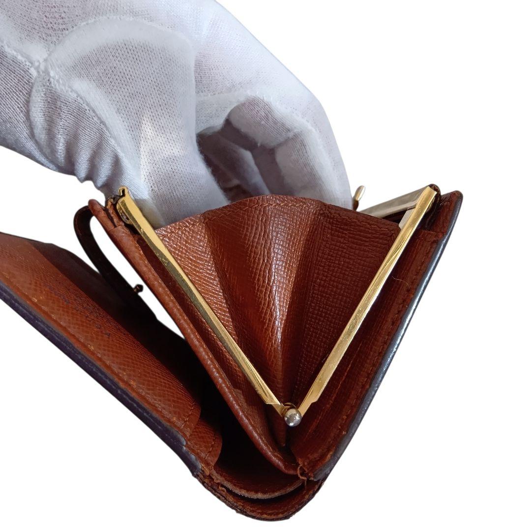 ルイヴィトン モノグラム ポルトフォイユ ヴィエノワ がま口　財布