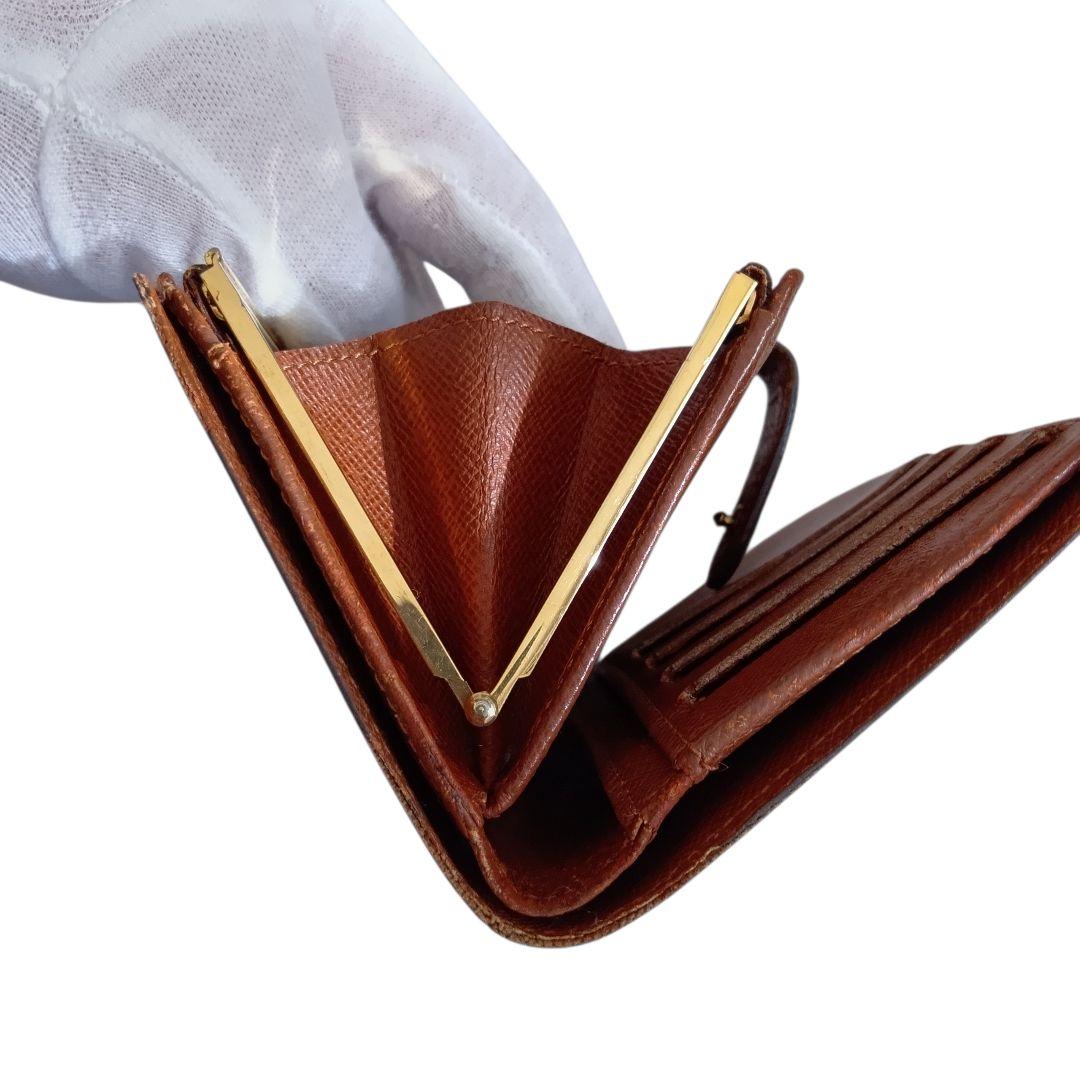 ルイヴィトン モノグラム ポルトフォイユ ヴィエノワ がま口　財布