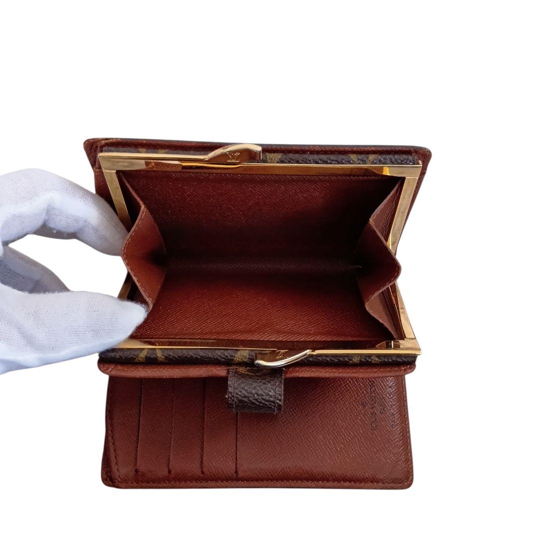 ルイヴィトン モノグラム ポルトフォイユ ヴィエノワ がま口　財布