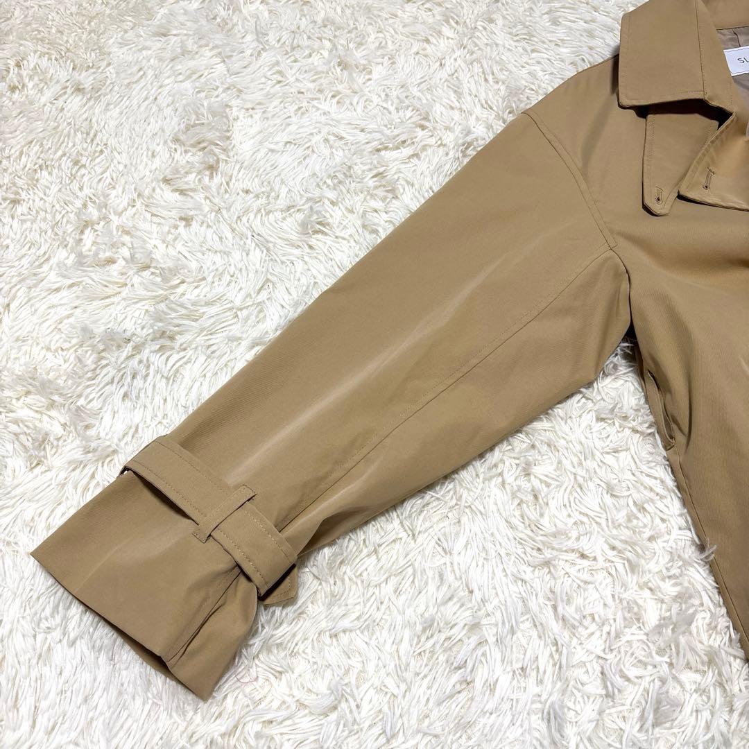 2024ss SLOBE IENA コットンライクウォッシャブルトレンチコー ト