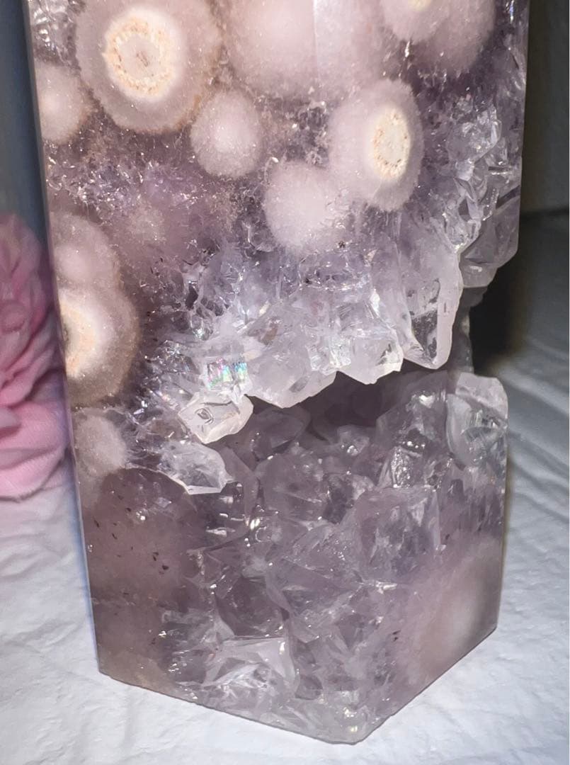 ⑥ピンクアメジスト♥️フラワーアゲート♥️タワー♥️チェリーブロッサム♥️桜瑪瑙♥️花瑪瑙