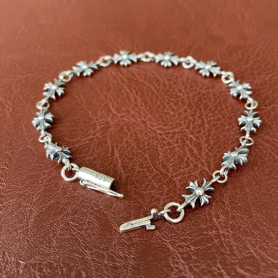 メンズ ブレスレット シルバー 925 クロス タイニーEプラス ユニセックス