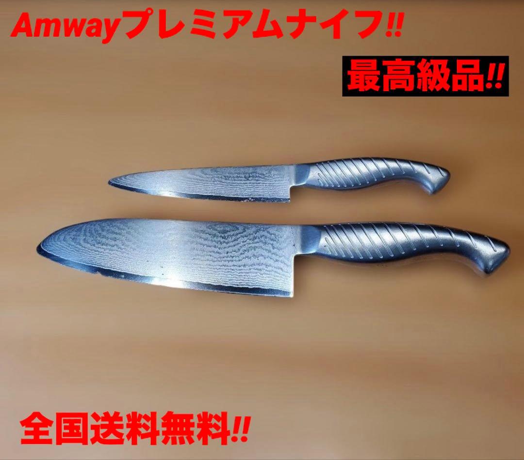 最上級プレミアムナイフ‼️AMWAY QUEEN包丁2本セット‼️定価65330円
