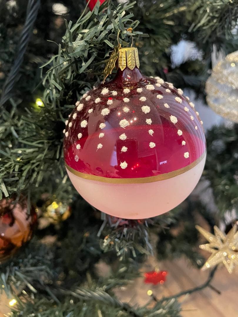 代官山　Christmas Company グラスオーナメント　2個セット