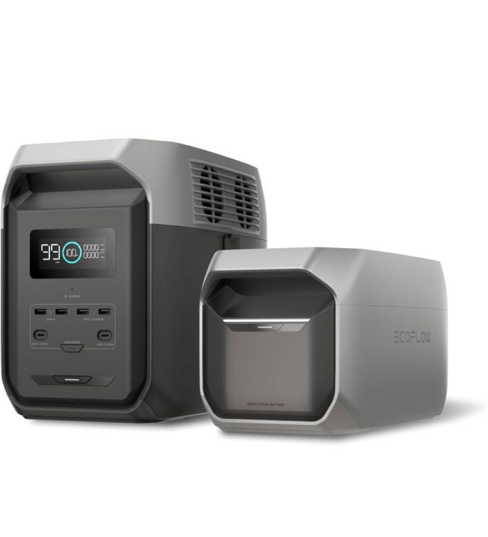 w*a様 EcoFlow DELTA 3 1500 ポータブル電源　バッテリーセ