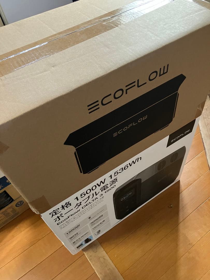 w*a様 EcoFlow DELTA 3 1500 ポータブル電源　バッテリーセ