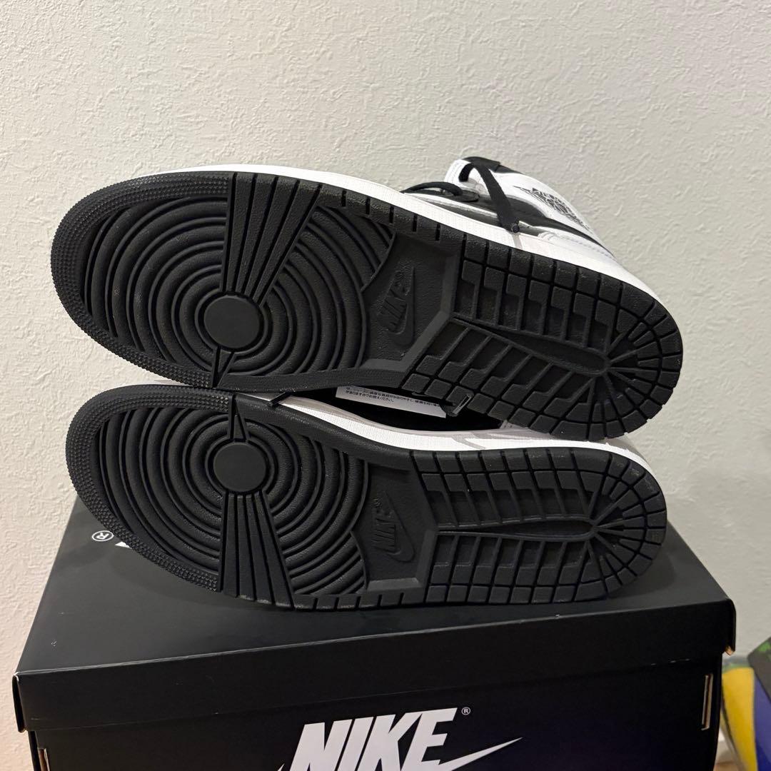 【新品未使用】エアジョーダン1 レトロog ブラック/ホワイト 28cm
