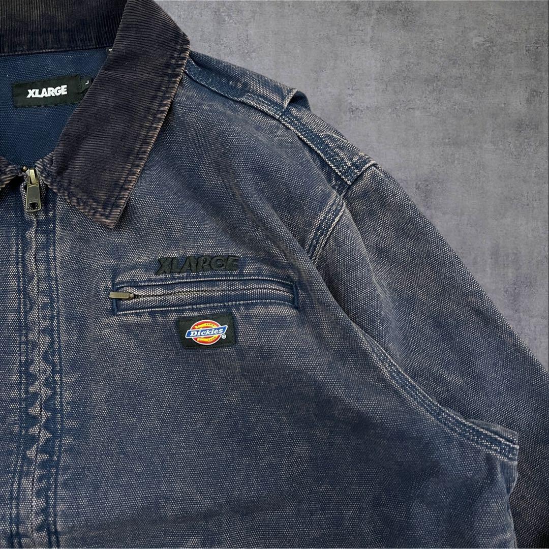 【c5】XLARGE × Dickies コラボ ダックデトロイトジャケット