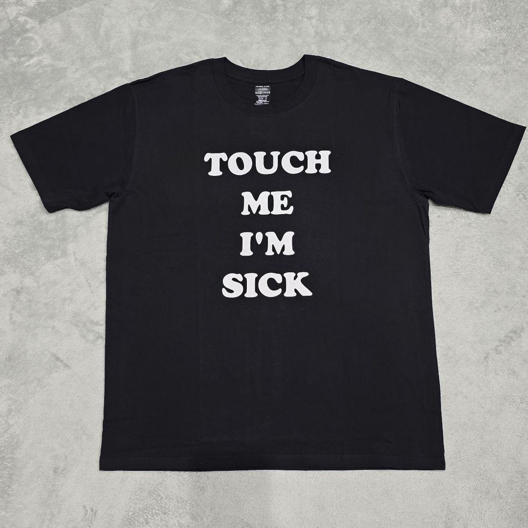 ナンバーナイン　Tシャツ　5　ブラック　touch　me I'm sick