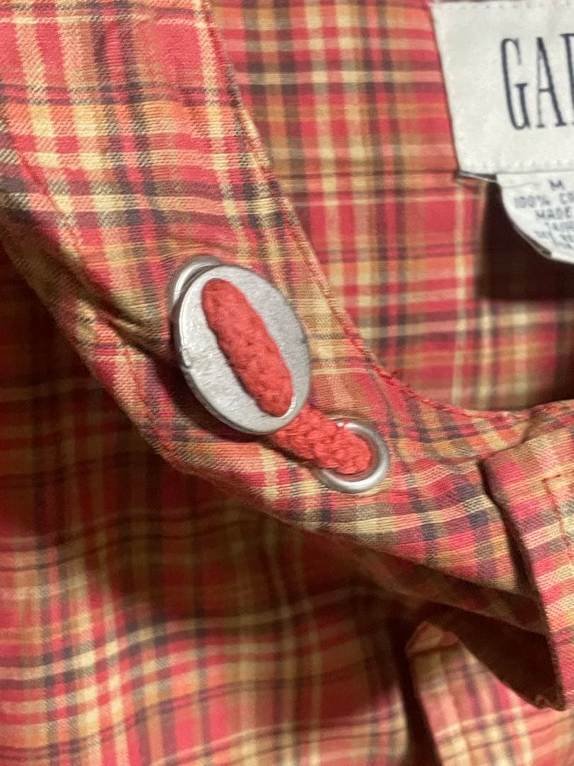 GAP OLDGAP コットン　アノラック　チェック　オールド　ギャップ