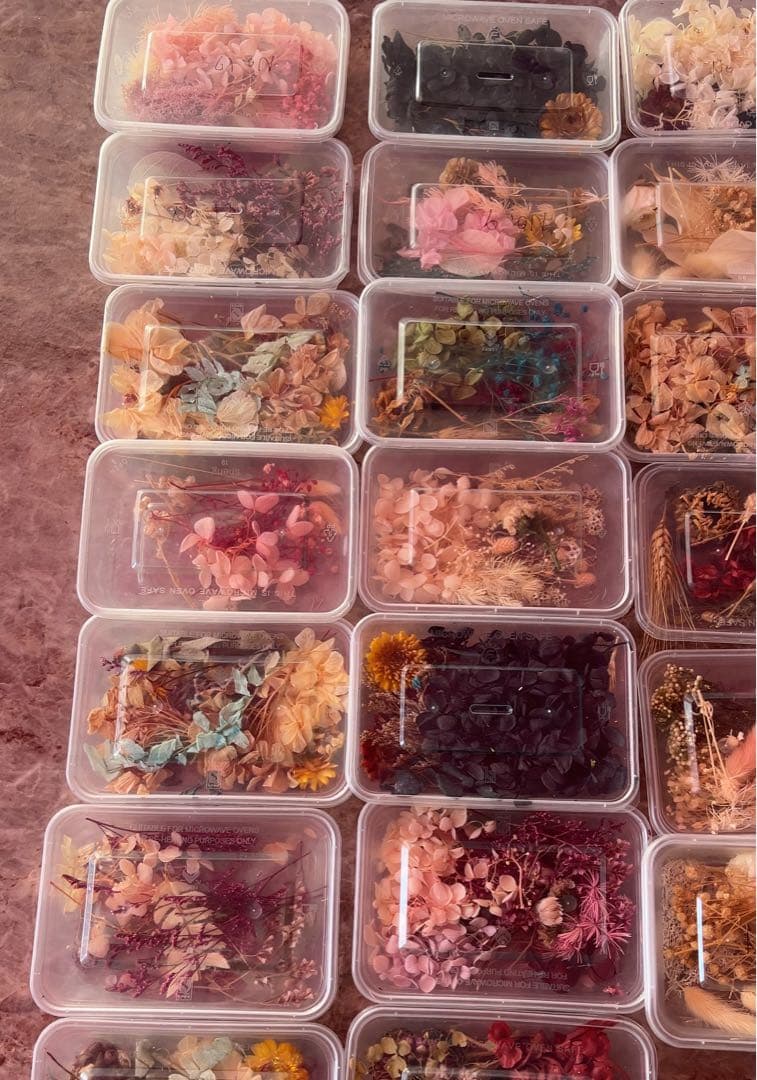 SALE！プリザードフラワー　ドライフラワー 花材　大容量 セット