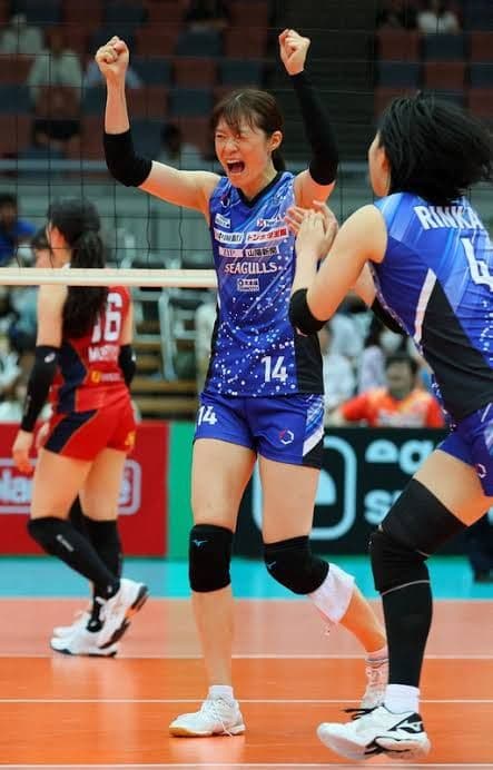 女子バレー 宮下遥選手モデル レプリカユニフォーム 岡山シーガルズ 2024年