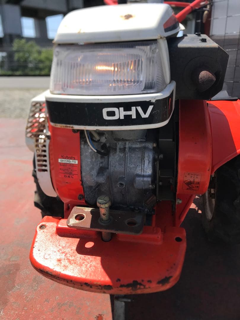 クボタ TG620 耕運機 管理機 車体のみ ガソリンエンジン　取引限定
