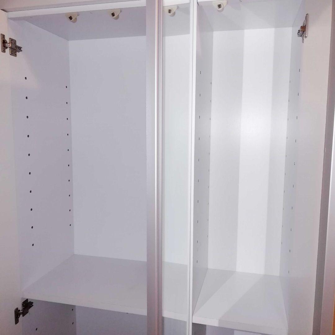 【完成品】シューズボックス ハイタイプ Duo85 日本製 ミラー付き 中古品