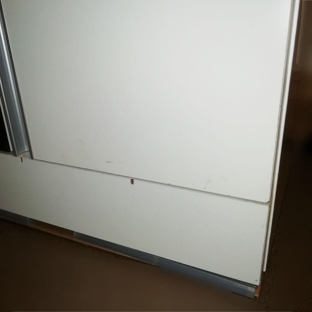 【完成品】シューズボックス ハイタイプ Duo85 日本製 ミラー付き 中古品